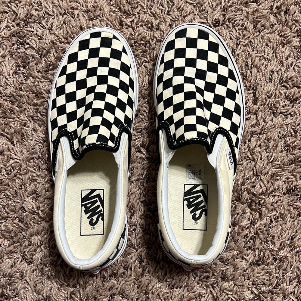 Checkered Vans